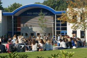 Stembureau op het Mill Hill