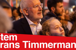 Europese verkiezingen 2019. Stem Frans Timmermans